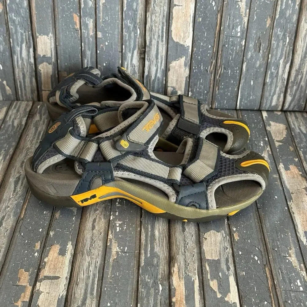 Teva Hiking Sandals Sports Water Blue 6205 Boys Size 2 - Picture 1 of 8